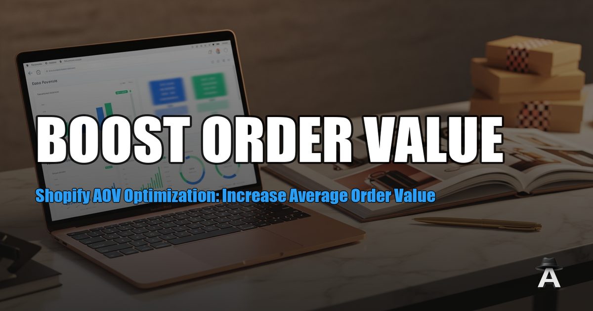Shopify AOV Optimization: Increase Average Order Value