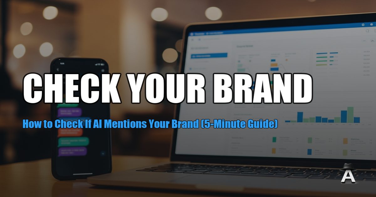 How to Check If AI Mentions Your Brand (5-Minute Guide)